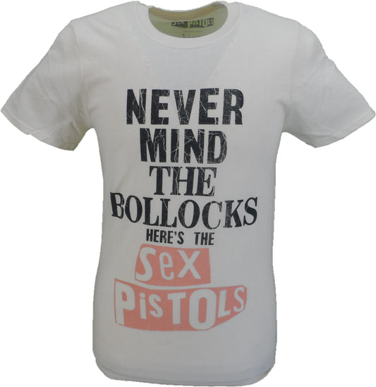 Mens Official Sex Pistols Distressed NMTB T Shirt