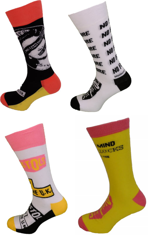 Herre Officially Licensed Sexpistoler Socks