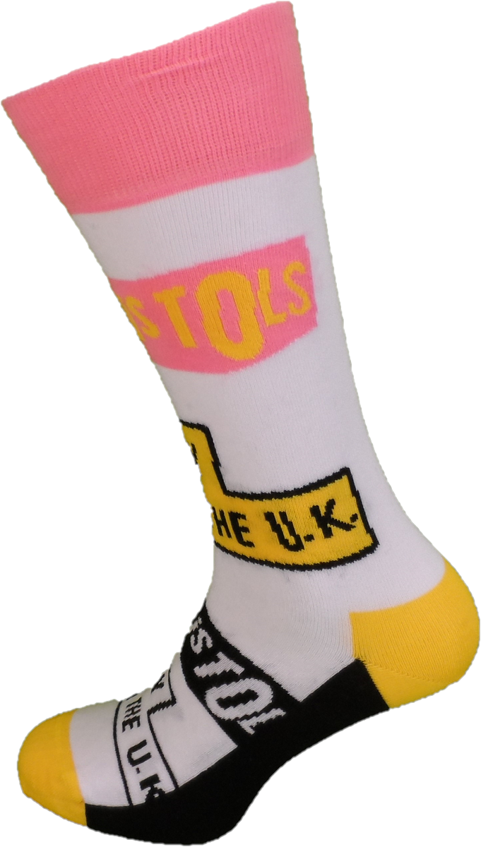 Mens Officially Licensed Sex Pistols Socks