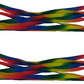 2 Pair Pack of Rainbow 110 CM Shoe Boot Laces