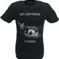 Camiseta oficial oficial de Joy Division Classic Closer para hombre