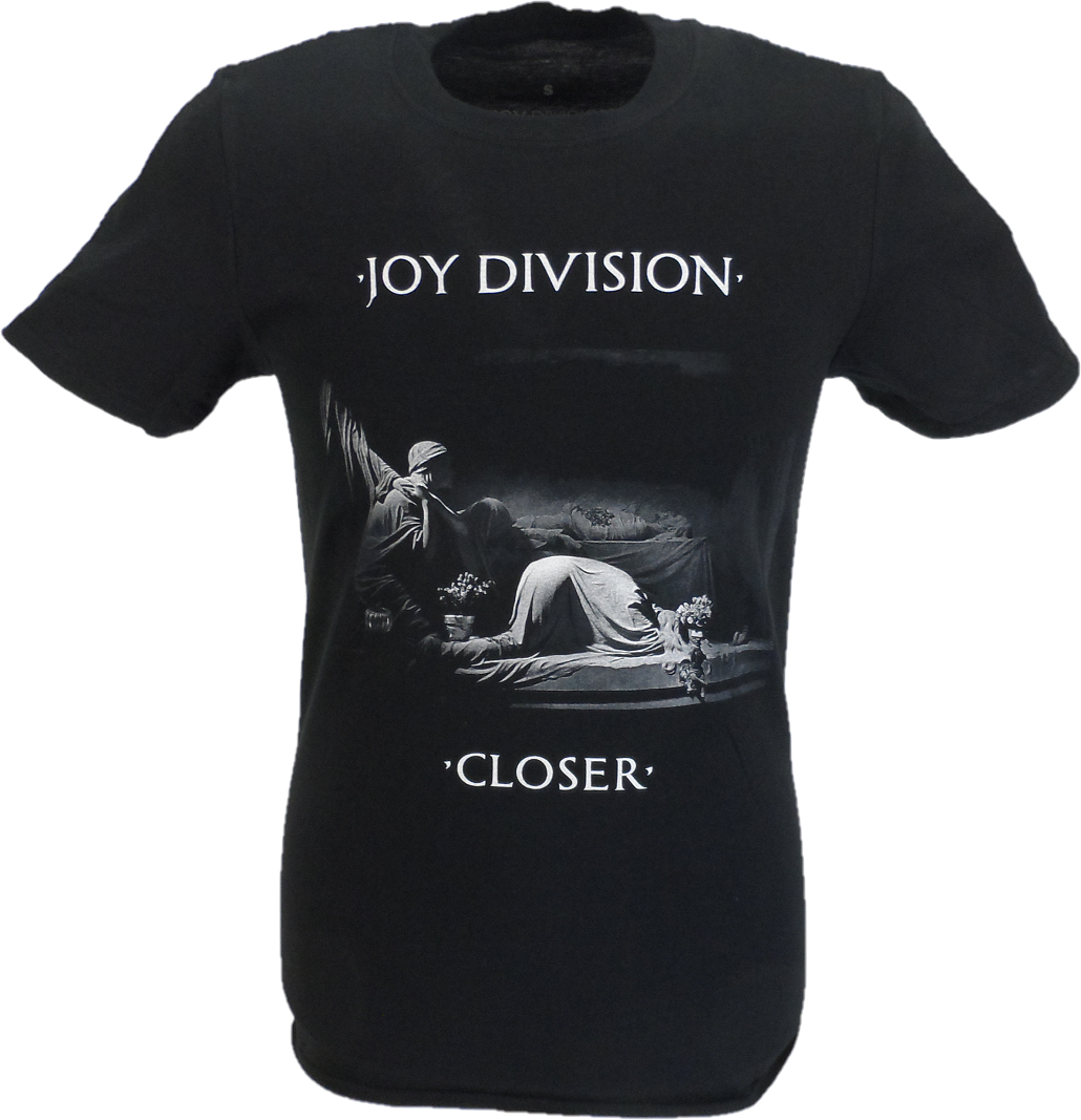 Camiseta oficial oficial de Joy Division Classic Closer para hombre