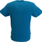 Lambretta Mens Mykomos Blue Sooter Retro T Shirt