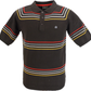 Merc Herren Madison Brown gestrickte Vintage Mod Polo Shirts