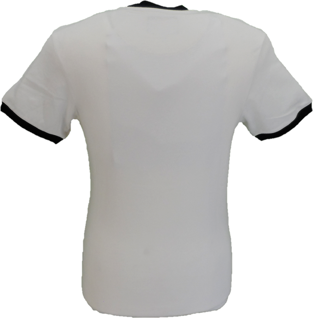 Trojan Records Ecru Classic Helmet Logo 100% Cotton T-Shirt