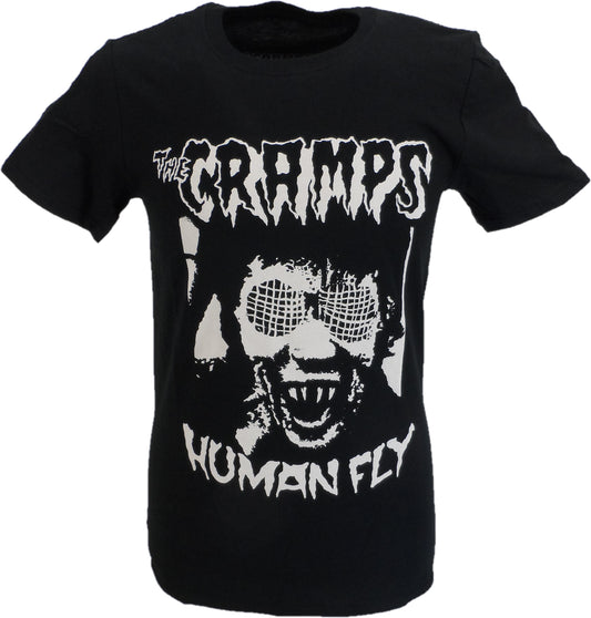 Officially Licensed Herren-T-Shirt „The Cramps Human Fly“.