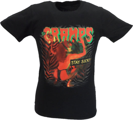 Mens Officially Licensed The Cramps Stay Sick T Shirt