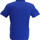 Gabicci Vintage Mens Stiller Pacific Blue Limited Polo Shirt