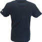 Lambretta Mens Navy Blue Retro Scooter Artwork T-Shirt