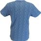 Lambretta Mens Provence Blue Paisley T-Shirt