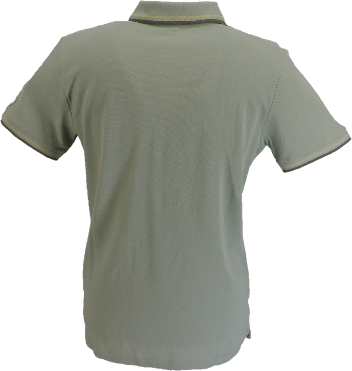Lambretta Sage Green Retro Target Logo 100% Cotton Polo Shirts