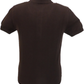 Ska & Soul Mens Brown Striped Knitted Polo Shirts