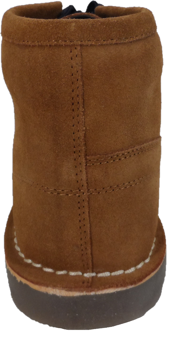 Mens Classic Retro Real Suede Tan Leather Monkey Boots …