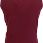 Relco Burgundy Classic Retro Tank Tops