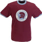 Trojan Records Camiseta para hombre Port Red Spirit of 69 100% algodón color melocotón