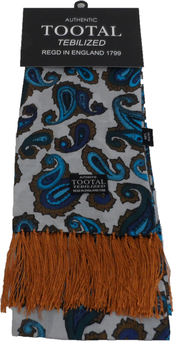 Tootal Mens Tebilized 100% Rayon Printed Scarf