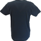 Lambretta Mens Navy Blue  Logo 100% Cotton T-Shirt