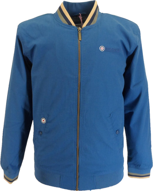 Lambretta Dark Blue Monkey Harrington Jackets