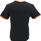 Trojan Black Classic Helmet Logo 100% Cotton T-Shirt