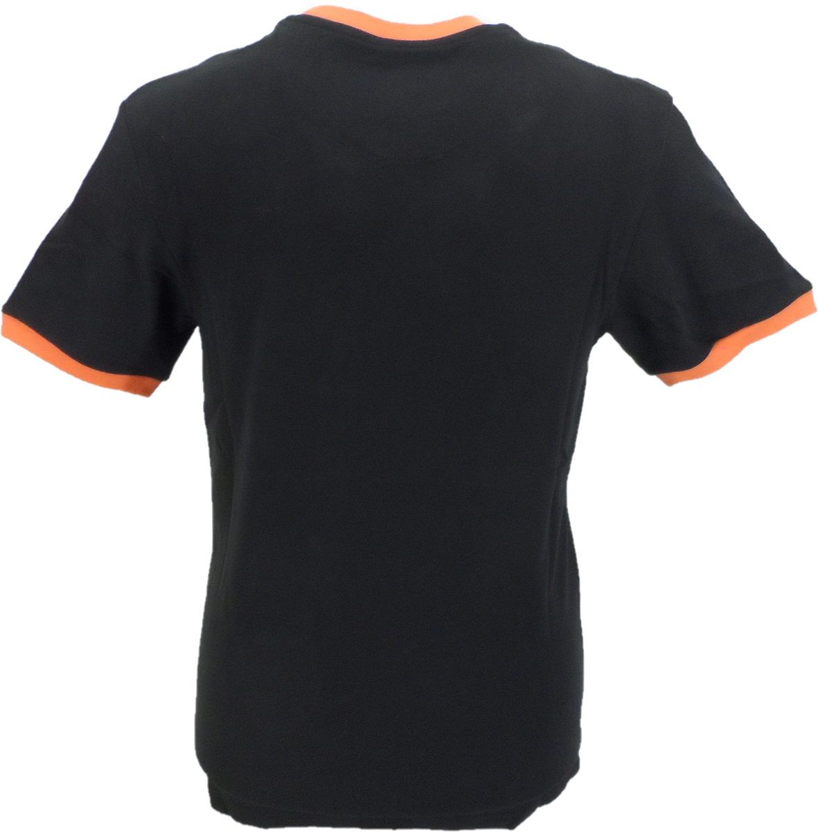 Trojan Black Classic Helmet Logo 100% Cotton T-Shirt