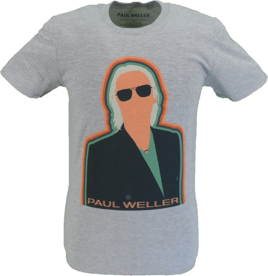 Herre grå officiel paul weller t-shirt