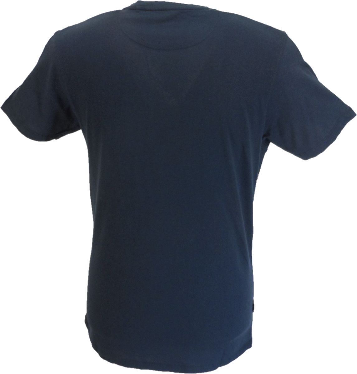 Lambretta Mens Navy Blue Logo Retro T Shirt