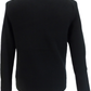 Cardigan zippé tricoté pour homme noir Merc Ripon
