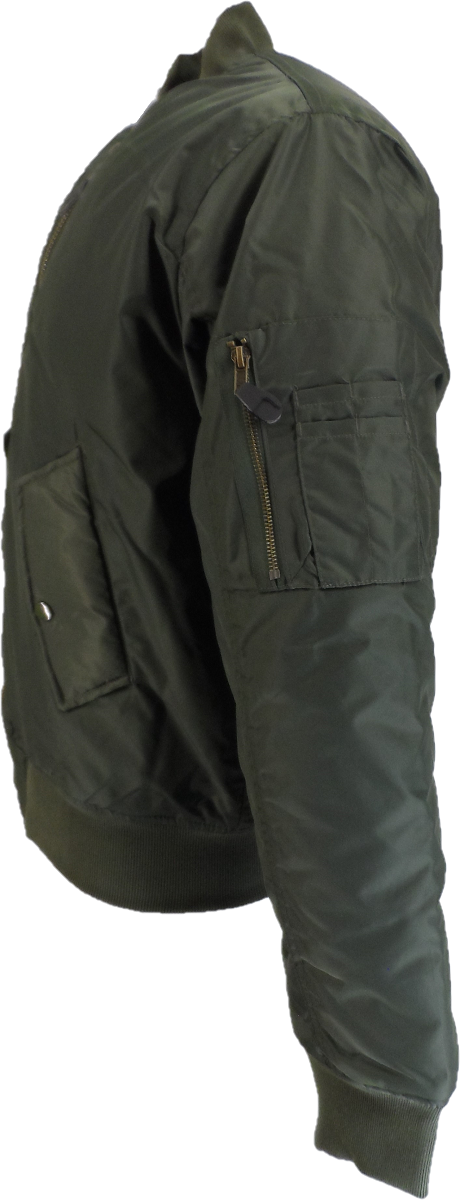 Relco MA-1 Olive Green Flight Pilot Bomber Jackets