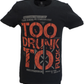 Offizielles Herren-T-Shirt „Dead Kennedys Too Drunk Too“.