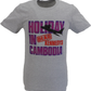 Mænds officielle Dead Kennedys Holiday in Cambodia Plane T-shirt