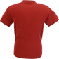 Gabicci Vintage Mens Rosso Red Jackson Knitted Polo Shirt