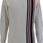 Gabicci Vintage jersey de carreras color crema para hombre