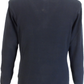 قميص بولو محبوك Gabicci Vintage للرجال باللون الأزرق الداكن/روسو