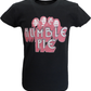 T-shirt noir officiel humble pie live 73 pour hommes