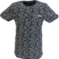 Lambretta Mens Navy Blue Paisley T-Shirt