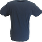 Lambretta Mens Navy Blue Box Icon Retro T Shirt