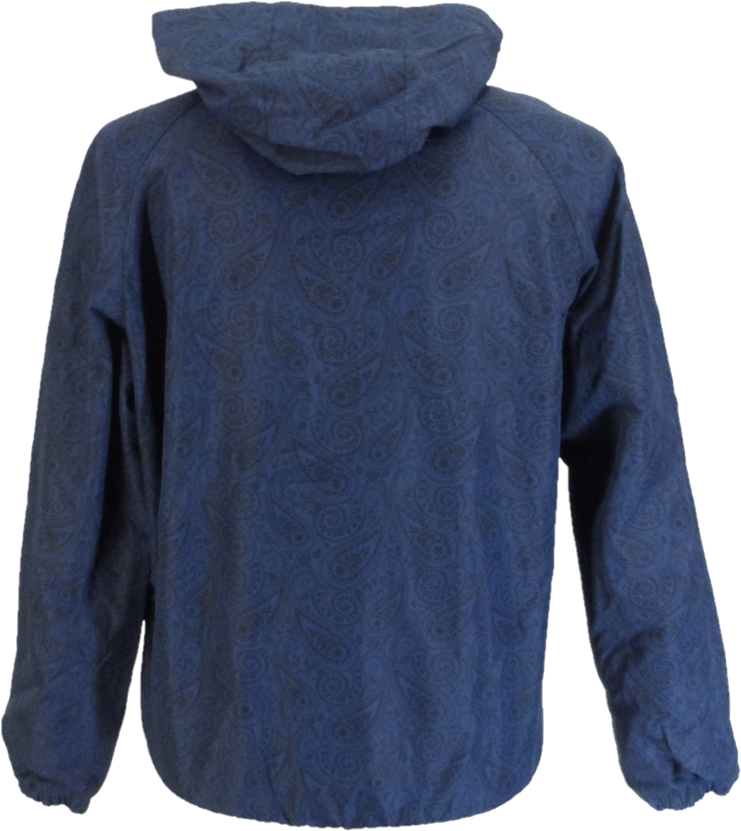 Lambretta Navy Blue Paisley Hooded Jacket – Mazeys UK