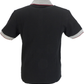 قميص بولو غارفيلد للرجال Merc باللون الأسود