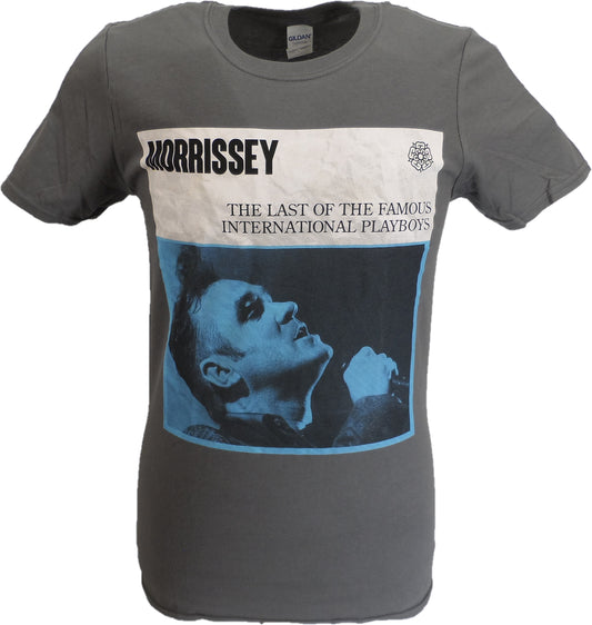 تي شيرت رجالي رسمي من Morrissey Last of the International Playboys