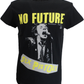 Maglietta da uomo nera ufficiale Sex Pistols senza futuro