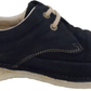 Chaussures Pod Original jagger rétro en cuir nubuck bleu marine