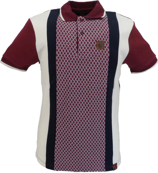 Trojan Records Herre Port Diamond Poloshirt