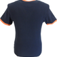 Trojan Records Navy Blue Classic Helmet Logo 100% Cotton T-Shirt