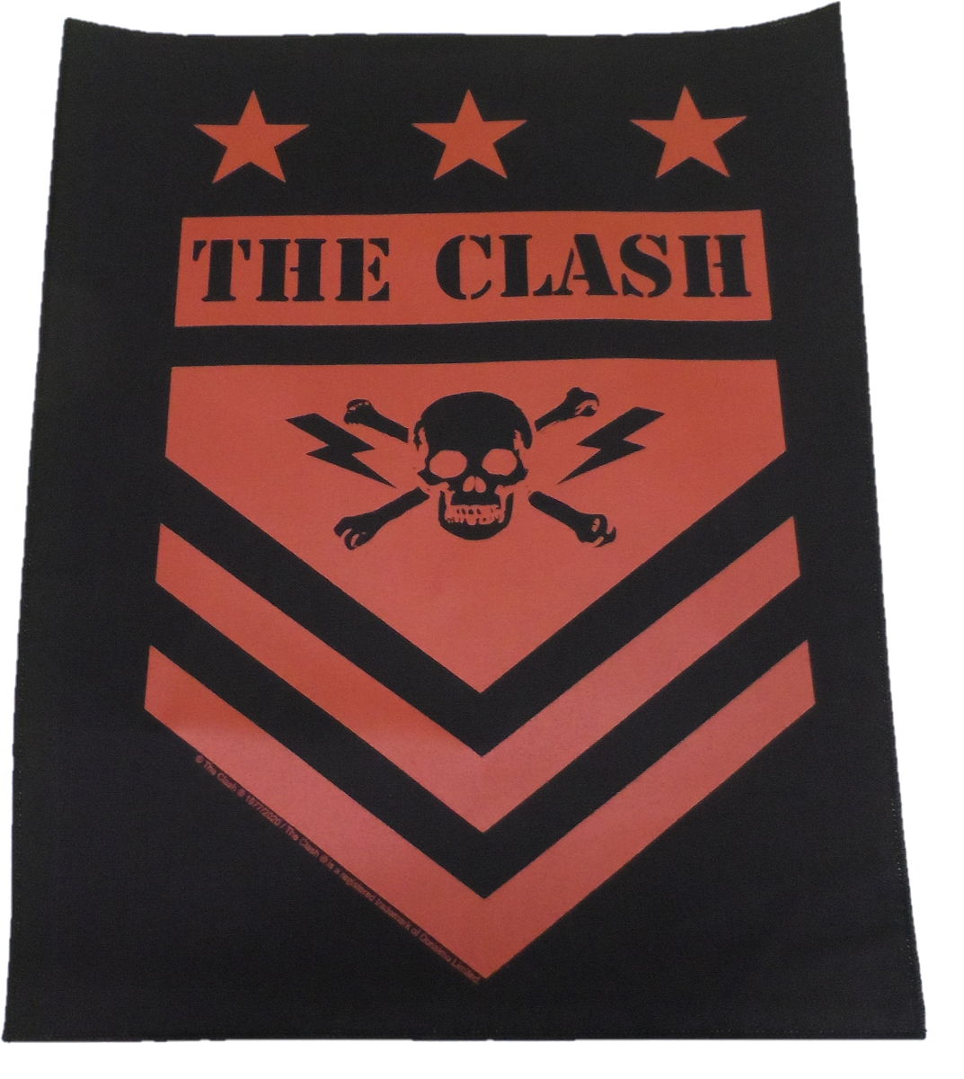 The Clash Sew On Back Patches