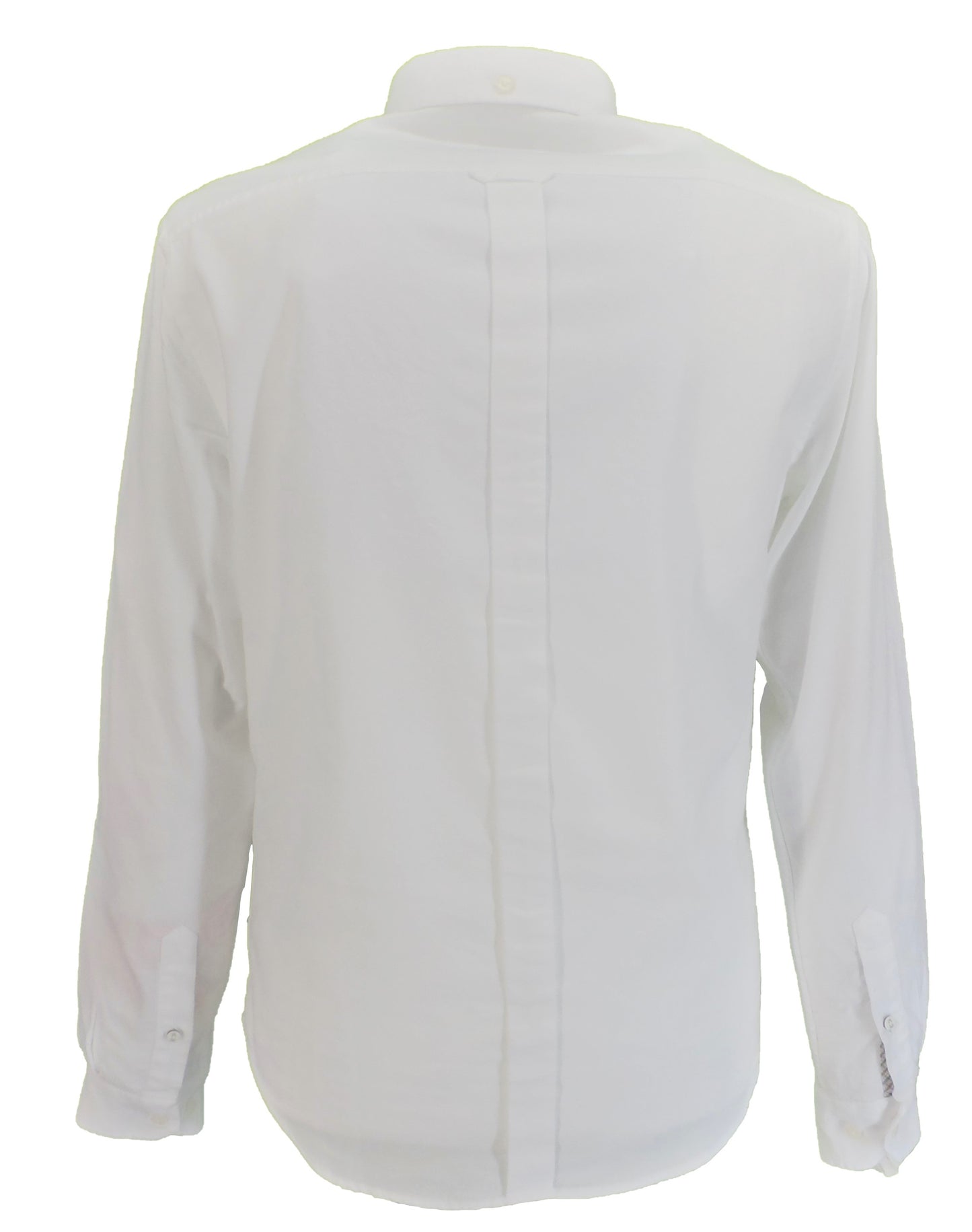 Weiße, langärmlige Oxford-Hemden Ben Sherman