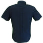 Ben Sherman Mens Black Oxford Short Sleeved 100% Cotton Shirts