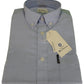 Ben Sherman chemises oxford bleues à manches courtes 100% coton pour hommes