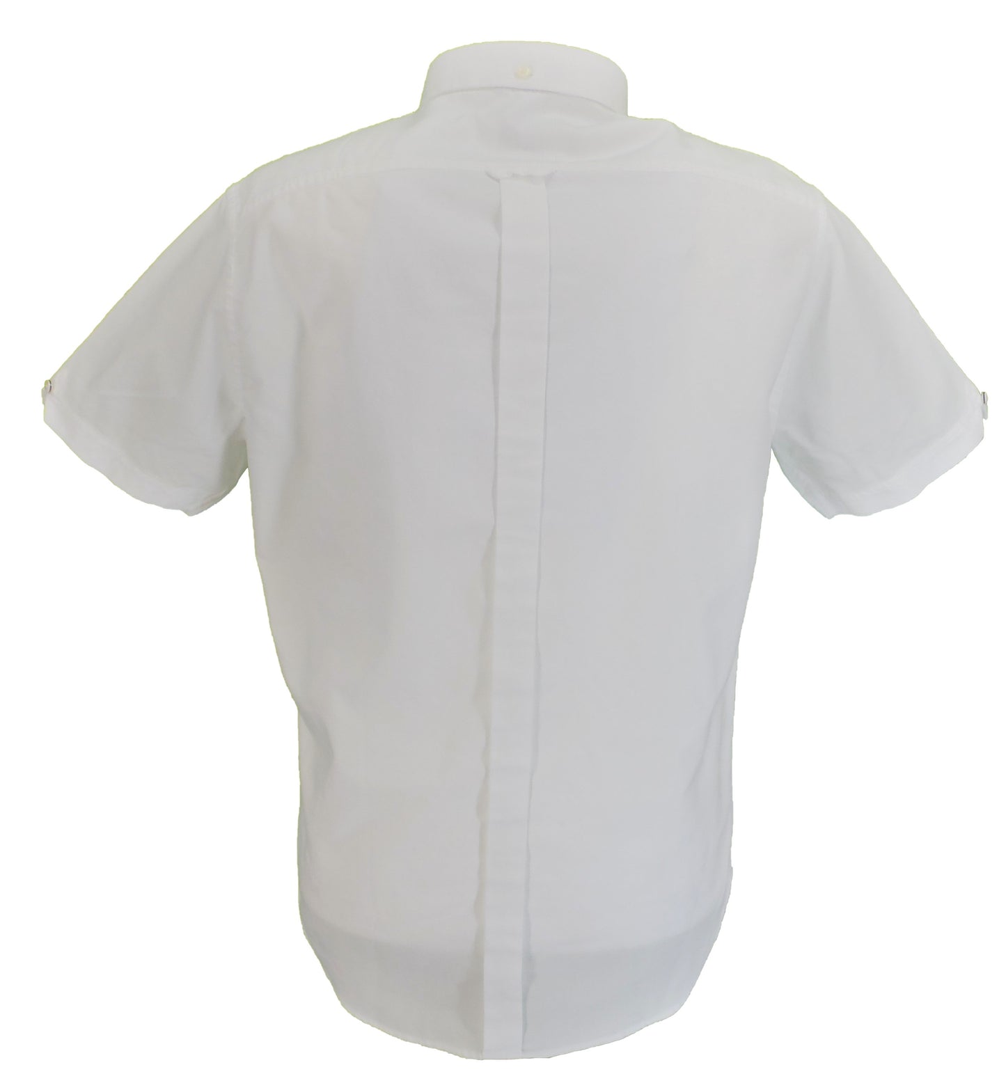 Camisas Oxford blancas de manga corta para hombre Ben Sherman 100% algodón