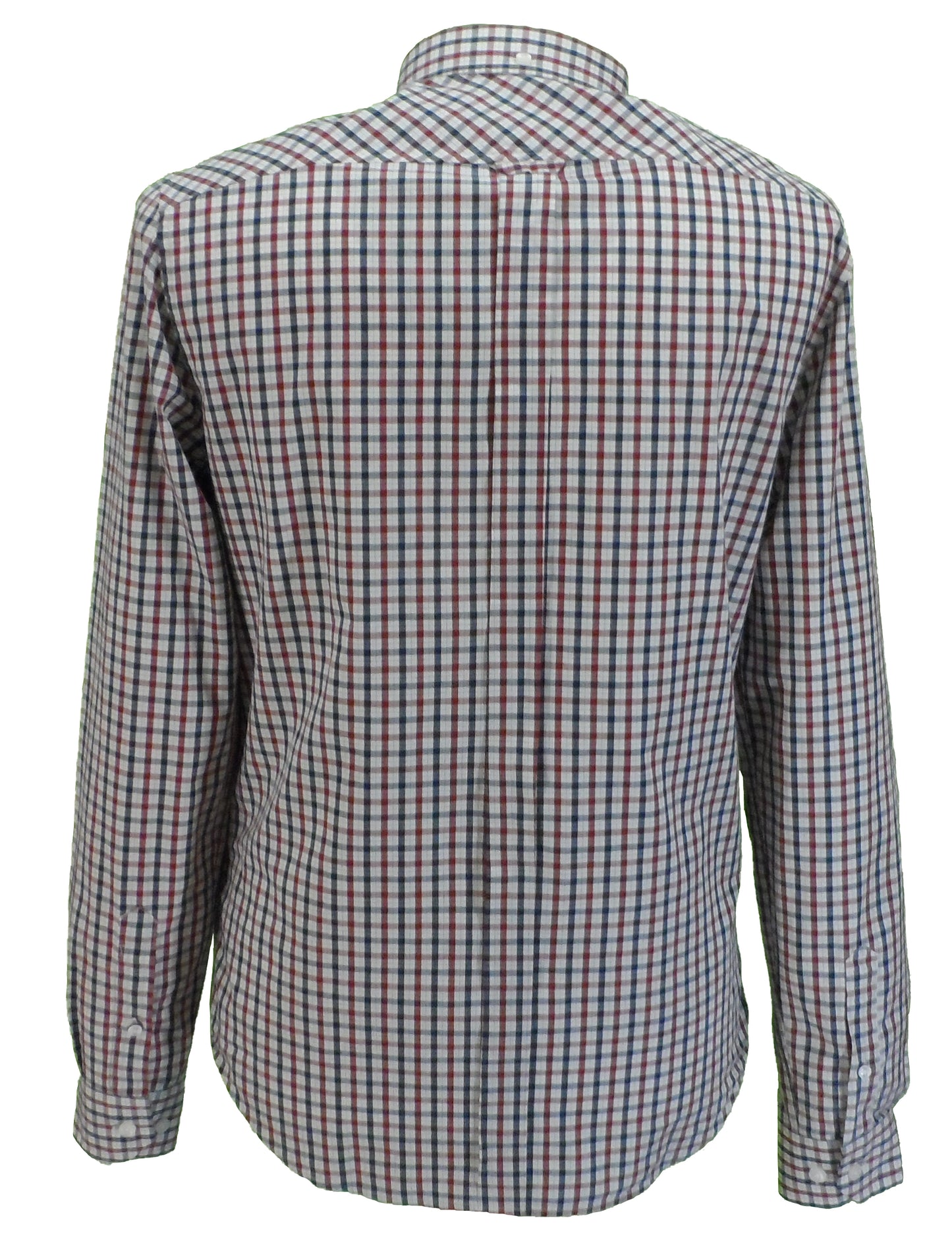 Ben Sherman Mens House Check Long Sleeved Shirts