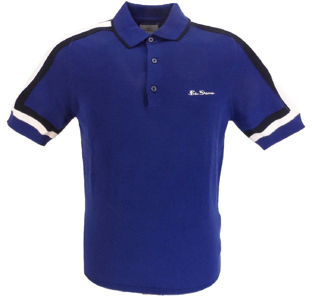 Men's Vintage Mod Polo Shirts UK Classic Style Retro Polo Shirts